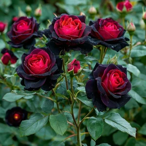 Роза Тень Феникса купить по цене от 402р. в интернет-магазине «Посадика» с доставкой почтой в в Бодайбое и по всей России – [изображение №1].